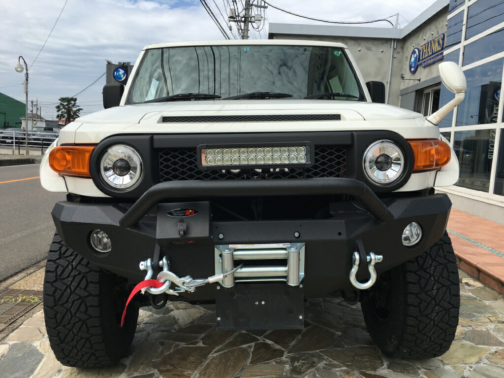 超激安が実現 外装 フロント トヨタ ドレスアップ クロカン プロテクター オフロード 車用品 バイク用品 Gi Gear ジーアイギア 社製 パーツ Fjクルーザー Paradigm パラダイム Hulk オフロード フロント バンパー ウインチマウント付き スチール製 マッド