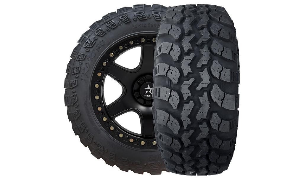 タイヤ1本SUPER SWAMPER スーパースワンパー ブラックレター ラジアル ND 37x12.5R16LT IROK ND アイロック