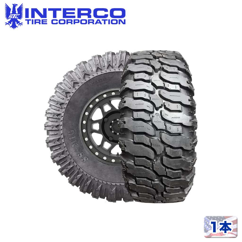 【INTERCO TIRE 正規品】 22インチタイヤ 1本 SS-M16 33×12.50R22 ブラックレター ラジアル