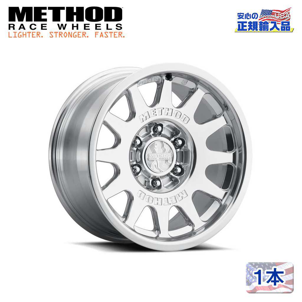 【Method Race Wheels 正規品】17インチ アルミホイール 1本MR203 Forged 17&times;8.5 6H 139.7 &plusmn;0 CB106.25POLISHED - CLEAR COAT(ポリッシュ)汎用/MR203785601100｜DOLONCO（ドロンコ） 73,095円