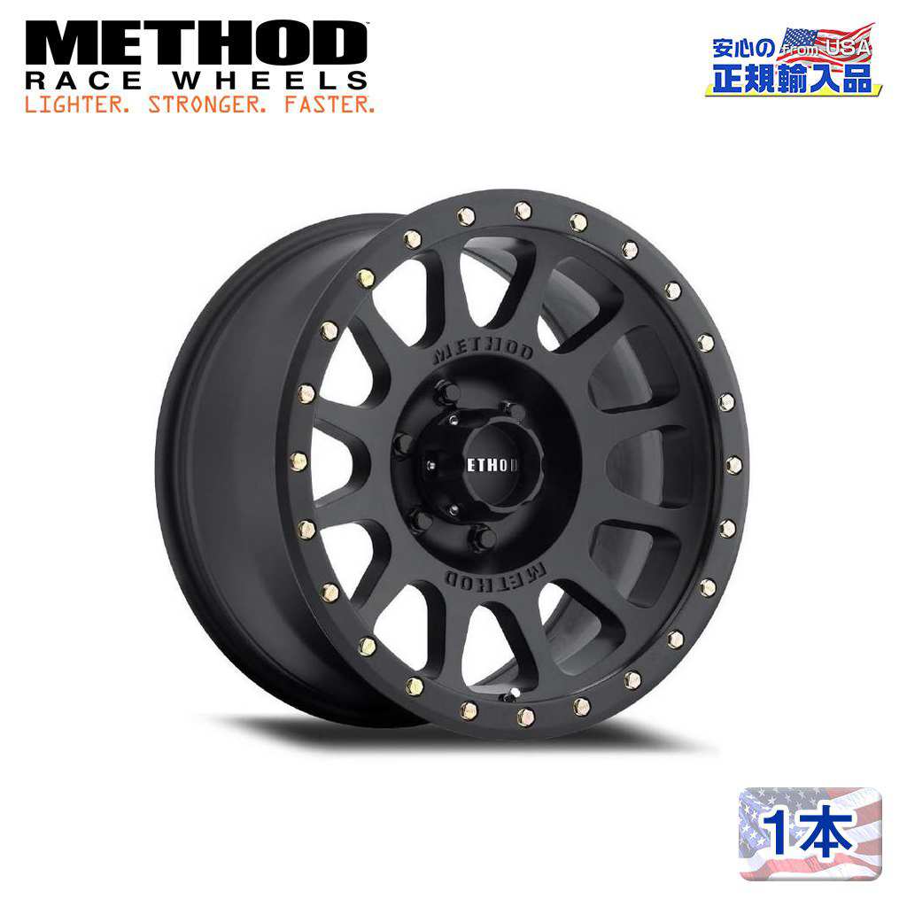 【Method Race Wheels(メソッドレース)正規代理店】16インチアルミホイール 1本MR305 NV 16×8J 5H114.3 ±0 CB83汎用|DOLONCO(ドロンコ)