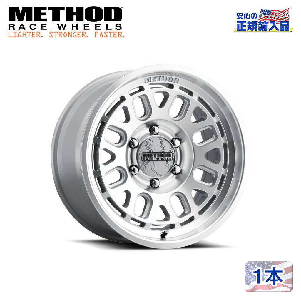 【Method Race Wheels (メソッドレース) 正規代理店】20インチアルミホイール 1本MR321 マシーンド/クリアコート20&times;9 8H180 +18 CB130.81 汎用｜DOLONCO（ドロンコ）