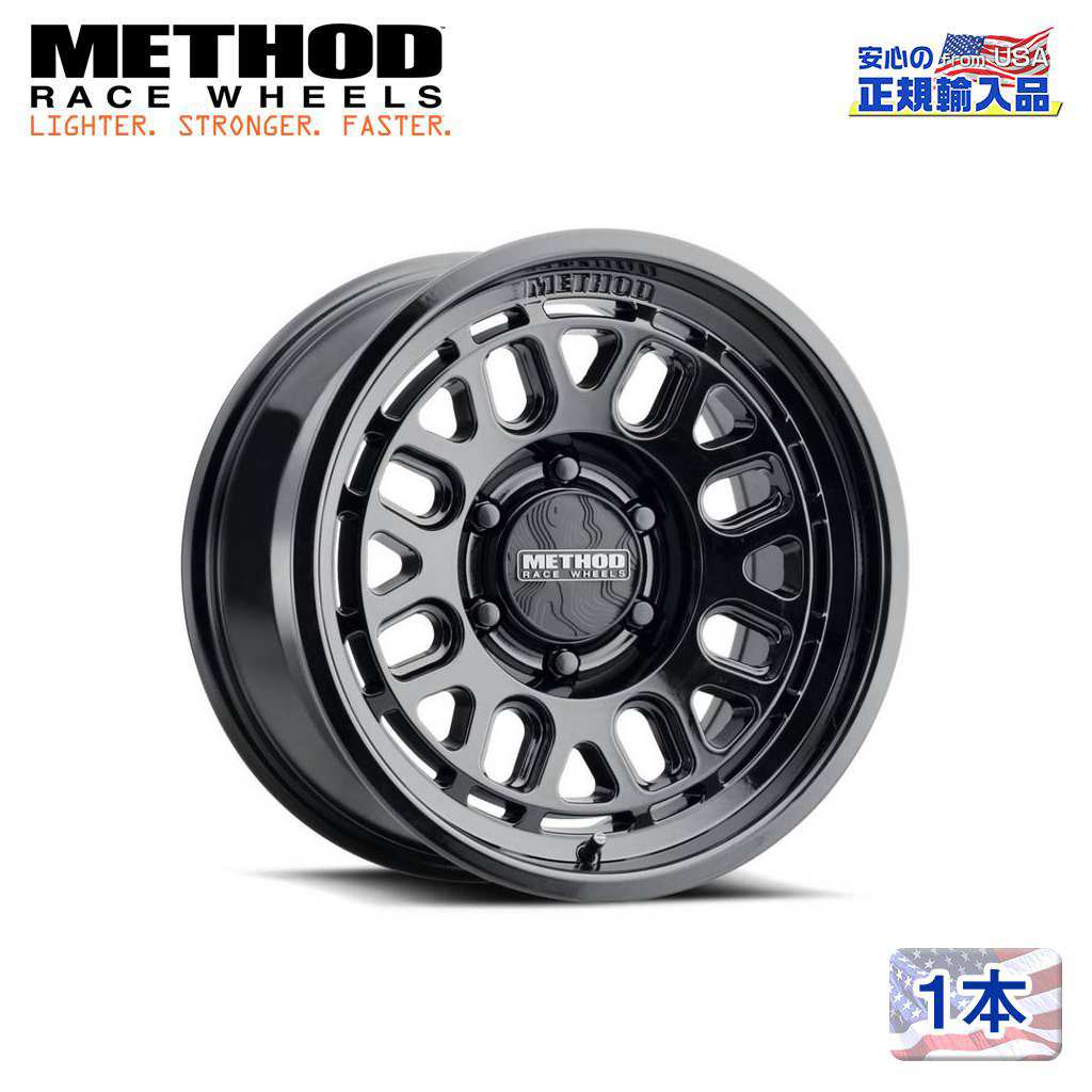 【Method Race Wheels (メソッドレース) 正規代理店】18インチアルミホイール 1本MR321 グロスブラック18×9 8H170 +18 CB130.81 汎用|DOLONCO(ドロンコ)