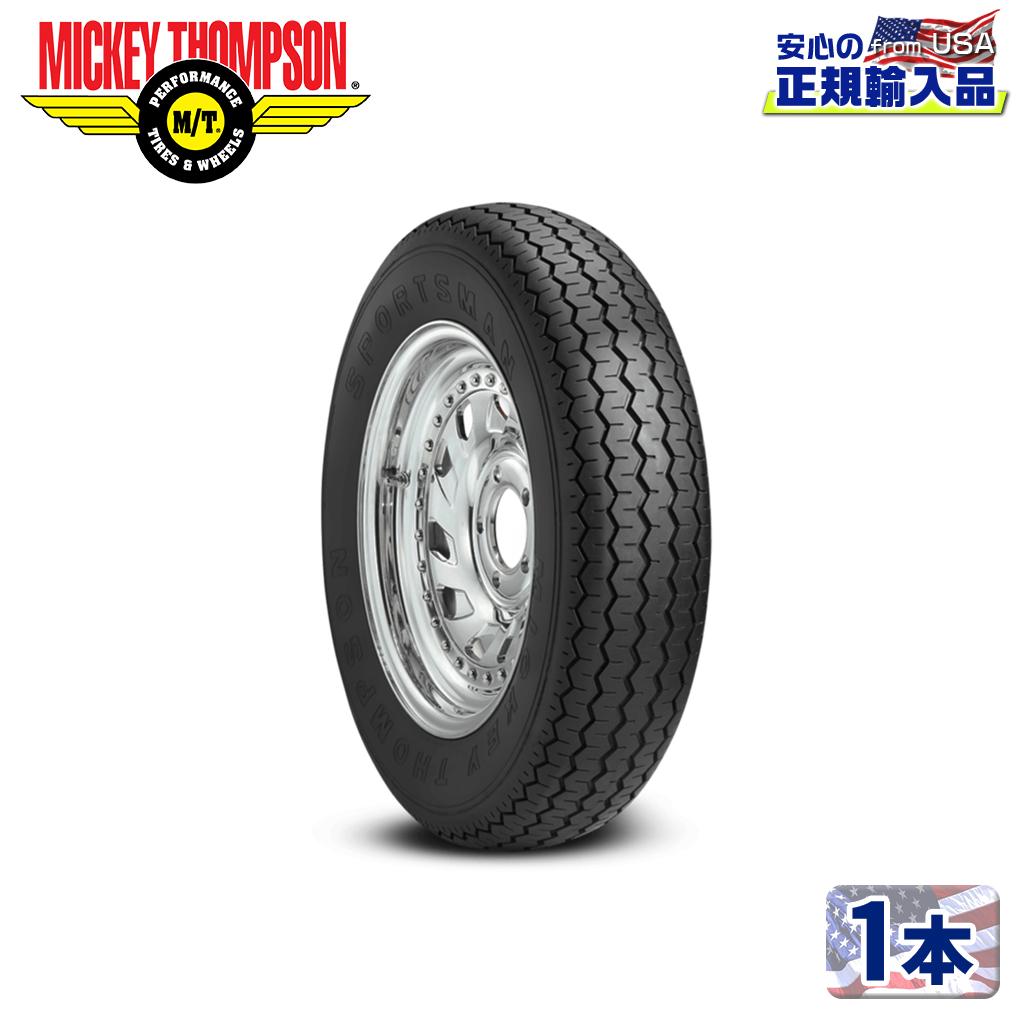 【MICKEY THOMPSON (ミッキートンプソン) 日本正規輸入総代理店】タイヤ1本SPORTSMAN FRONT (スポーツマン フロント ) 26X7.50-15LT バイアス｜DOLONCO（ドロンコ）