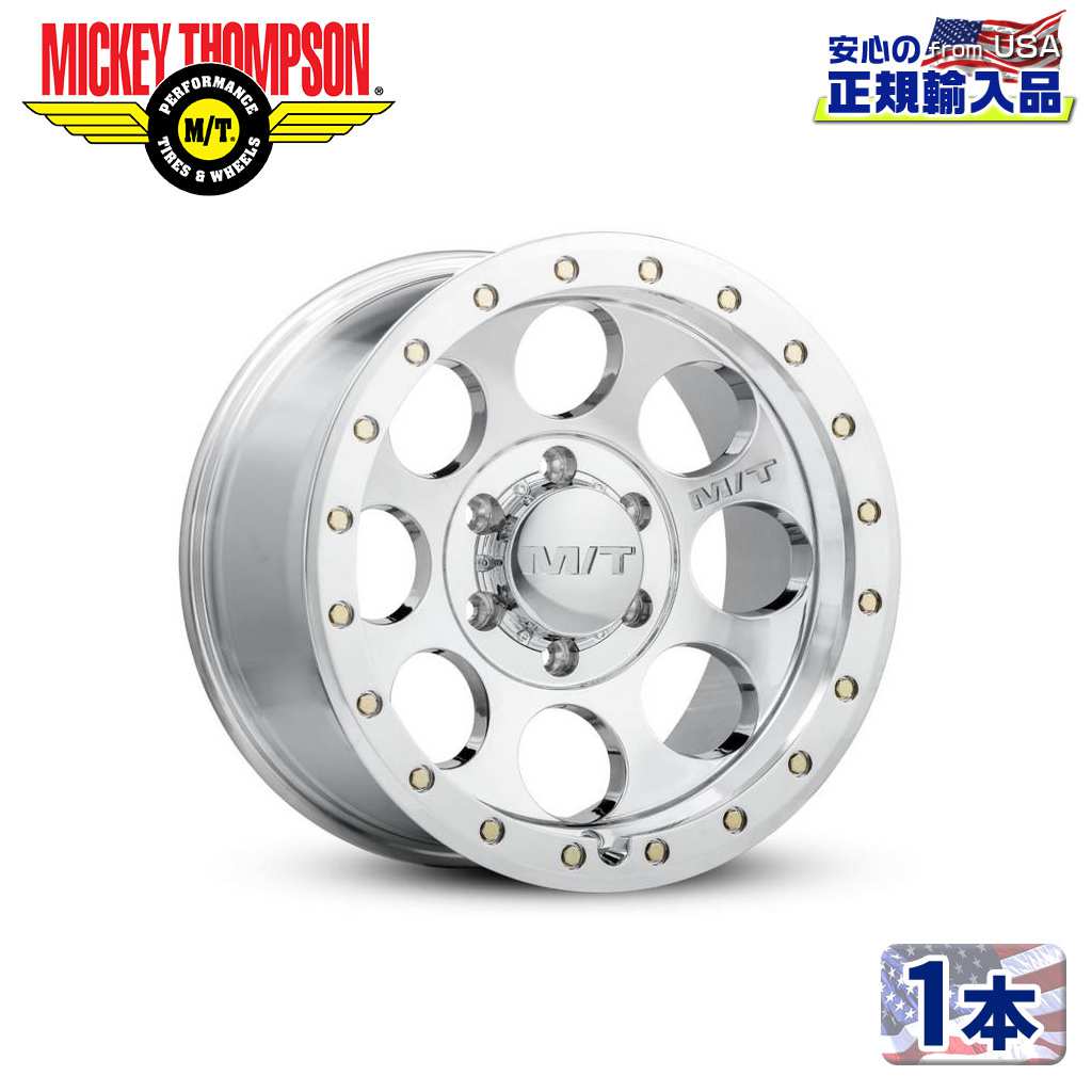 【MICKEY THOMPSON 正規品】 20インチアルミホイール 1本 MT Classic Pro Polished ポリッシュ 20×9 5H150 ±0 CB110.11 汎用
