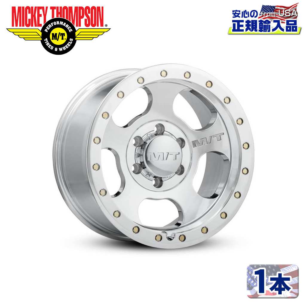 【MICKEY THOMPSON 正規品】 20インチアルミホイール 1本 MT Canyon Pro Polished ポリッシュ 20×9 5H150 ±0 CB110.11 汎用