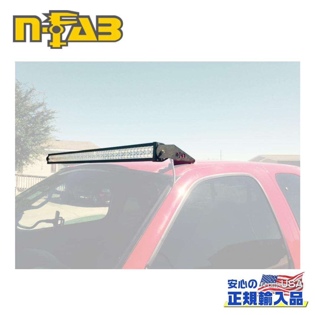【N-FAB(エヌファブ) 正規輸入品】ライトバーマウント / ライトバーブラケット 1台分Ford Raptor フォード ラプター F-150 1997年~2003年グロスブラック スチール|DOLONCO(ドロンコ)