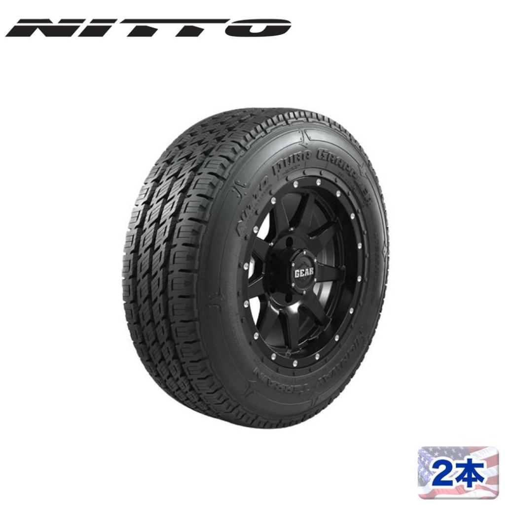 【NITTO TIRE(ニットータイヤ)正規品】 17インチタイヤ 2本セット DURA GRAPPLER 265/70R17 ラジアルタイヤ ブラックレター ハイウェイテレーン 汎用