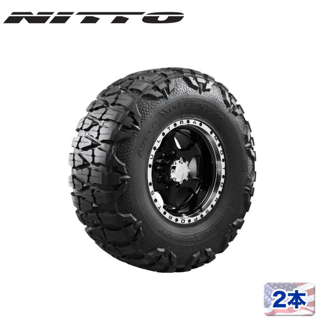 【NITTO TIRE(ニットータイヤ)正規品】 17インチタイヤ 2本セット Mud Grappler Extreme Mud Terrain 40×13.50R17 ラジアルタイヤ ブラックレター MT M/T マッドテレーン 汎用