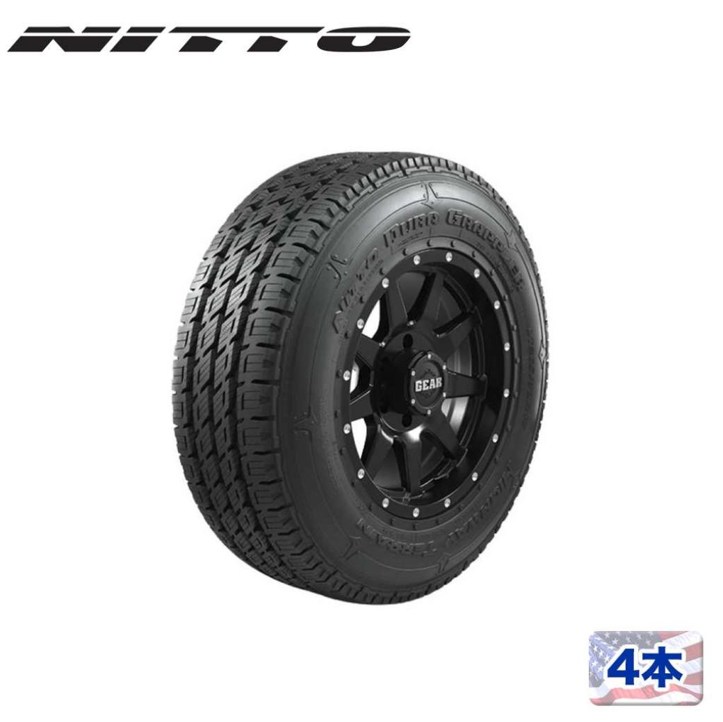 【NITTO TIRE(ニットータイヤ)正規品】 18インチタイヤ 4本セット DURA GRAPPLER 325/60R18 ラジアルタイヤ ブラックレター ハイウェイテレーン 汎用