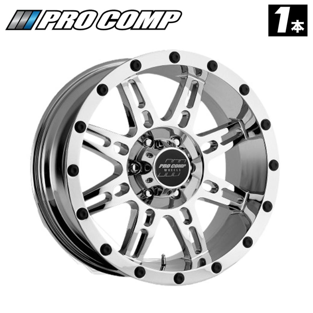 【PRO COMP 正規品】20インチアルミホイール 1本PA031 STRYKER クローム20×9J 6H 135 ±0 CB87.1|DOLONCO(ドロンコ)