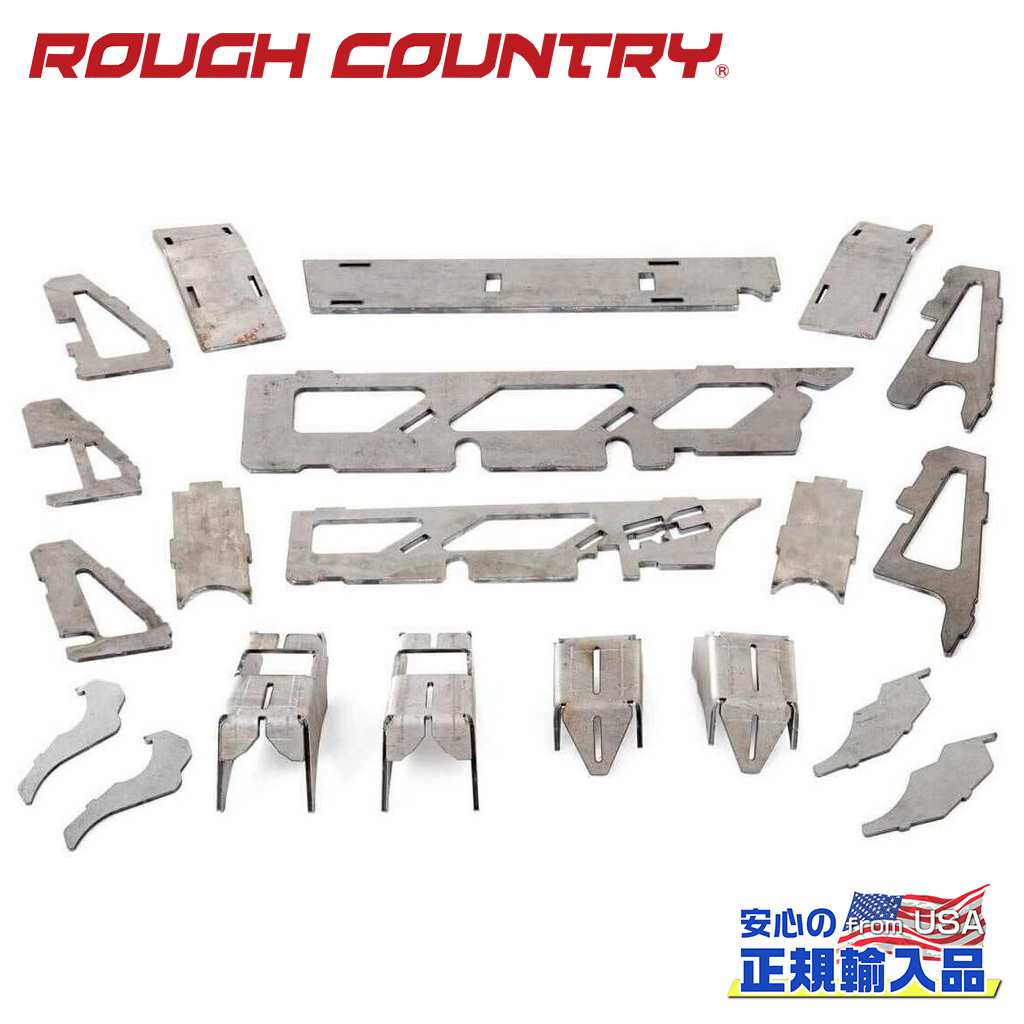 【ROUGH COUNTRY(ラフカントリー)正規輸入総代理店】アスクルトラス・C-ガセットキットDana30フロントアクスルのみに適合Jeep Wrangler ジープ ラングラー JK 2007年～2018年｜DOLONCO（ドロンコ）