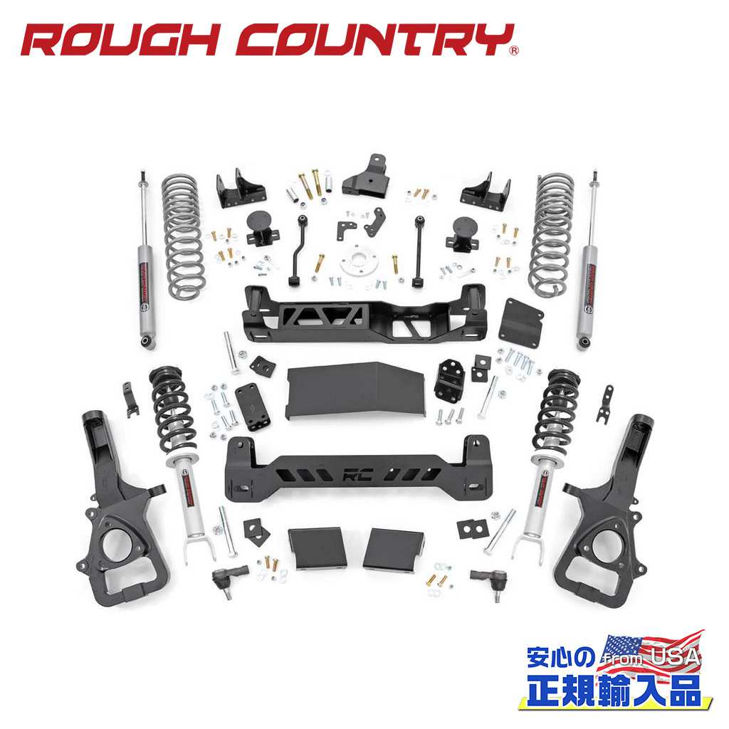 楽天市場】Rough Country ラフカントリー 02-05 ダッジラム 1500 2WD 6