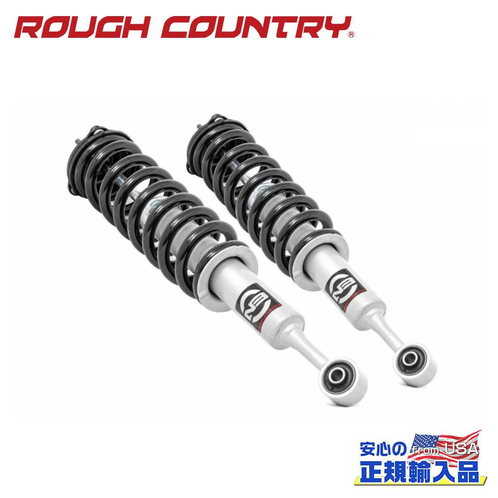 【ROUGH COUNTRY(ラフカントリー)正規輸入総代理店】 2インチレベリングキット トヨタ タコマ 2005年～2023年