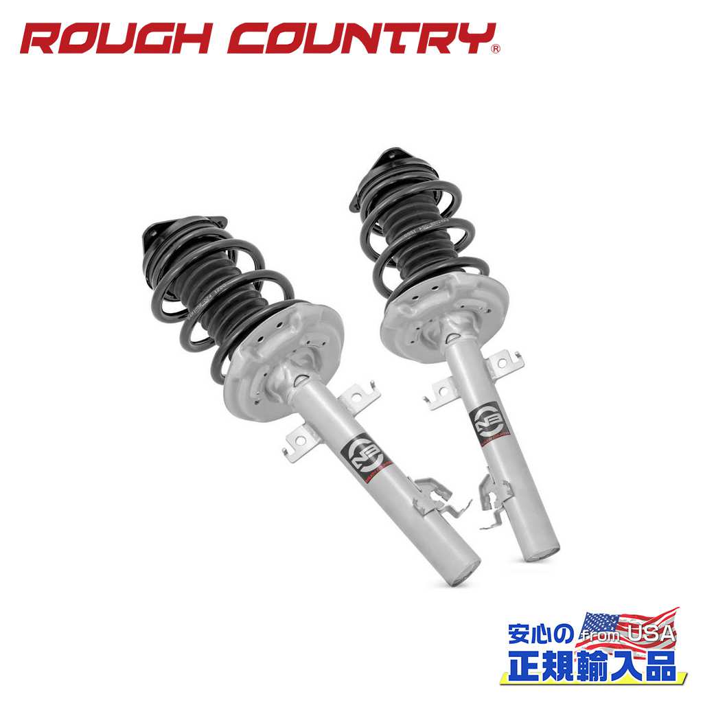 【ROUGH COUNTRY(ラフカントリー)正規輸入総代理店】 フロント プレミアム N3 ストラット 2インチアップ用 スバル アウトバック 4WD 2015年～2019年