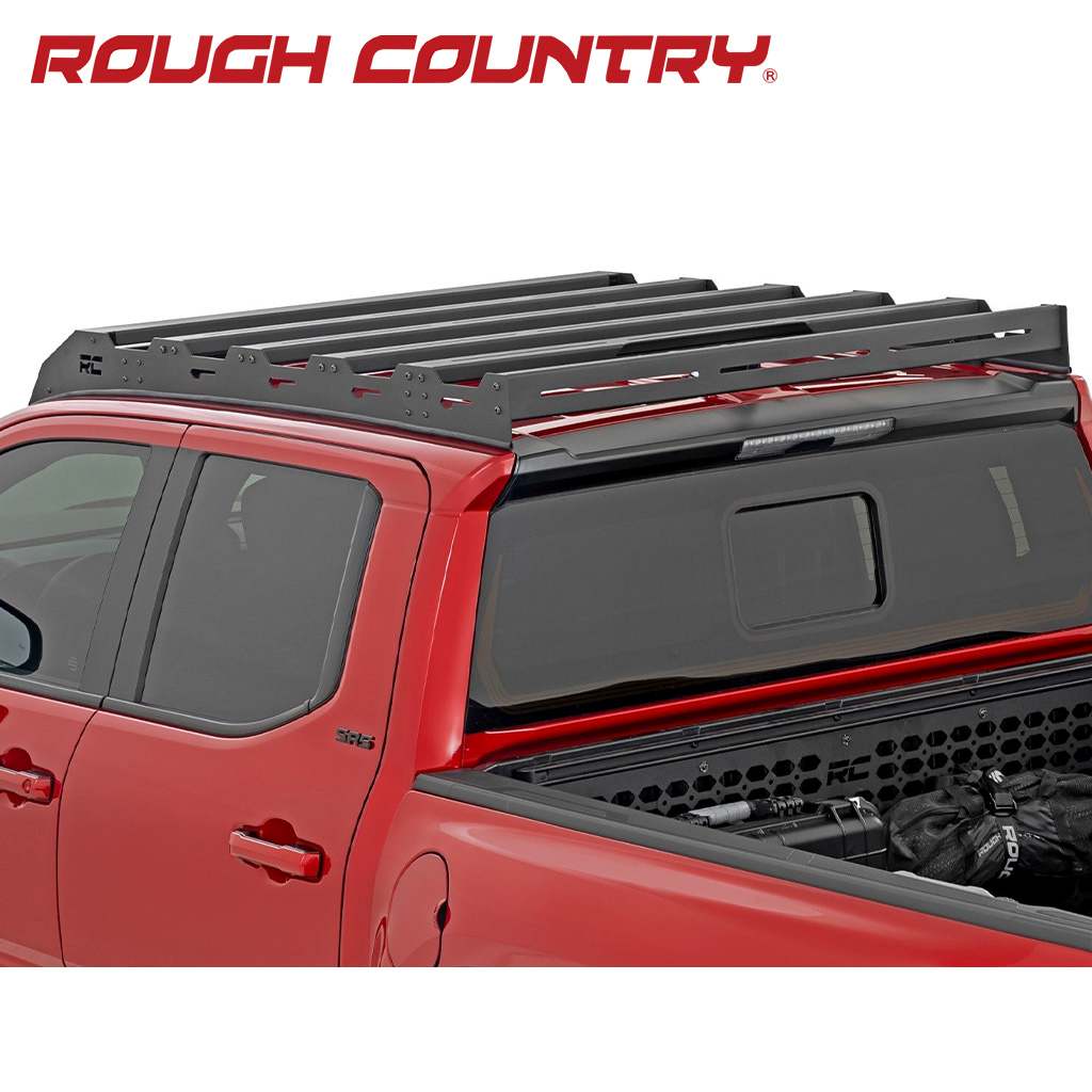 【ROUGH COUNTRY 正規品】ルーフラック 40インチLEDライトバー付きUSトヨタ タコマ 2024年～｜DOLONCO（ドロンコ）