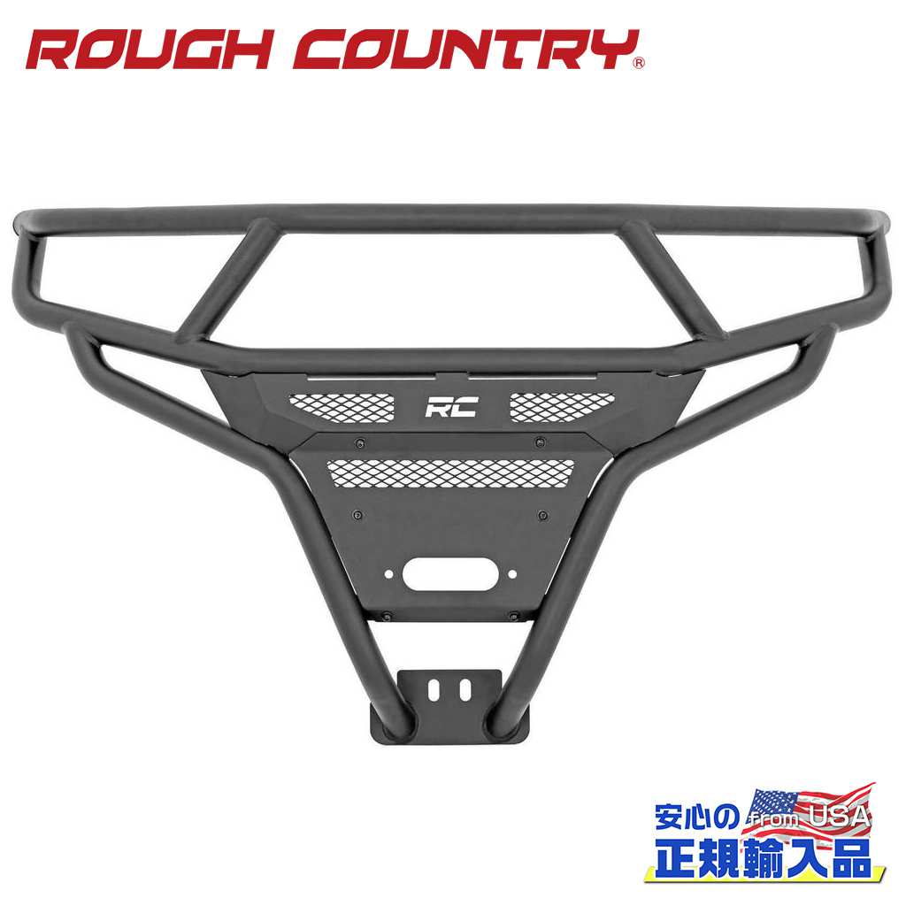 【ROUGH COUNTRY(ラフカントリー)正規代理店】 チューブラーバンパー/フロントバンパー ポラリス RZR 4WD・XP1000