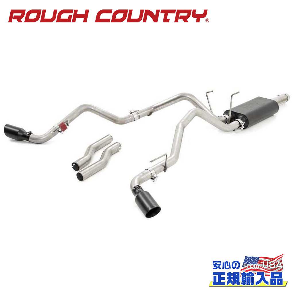 【ROUGH COUNTRY(ラフカントリー)正規代理店】キャットバック マフラー 4.7L/5.7L用Dodge RAM ダッジラム 1500 2WD/4WD2009年～現行｜DOLONCO（ドロンコ） 89,485円