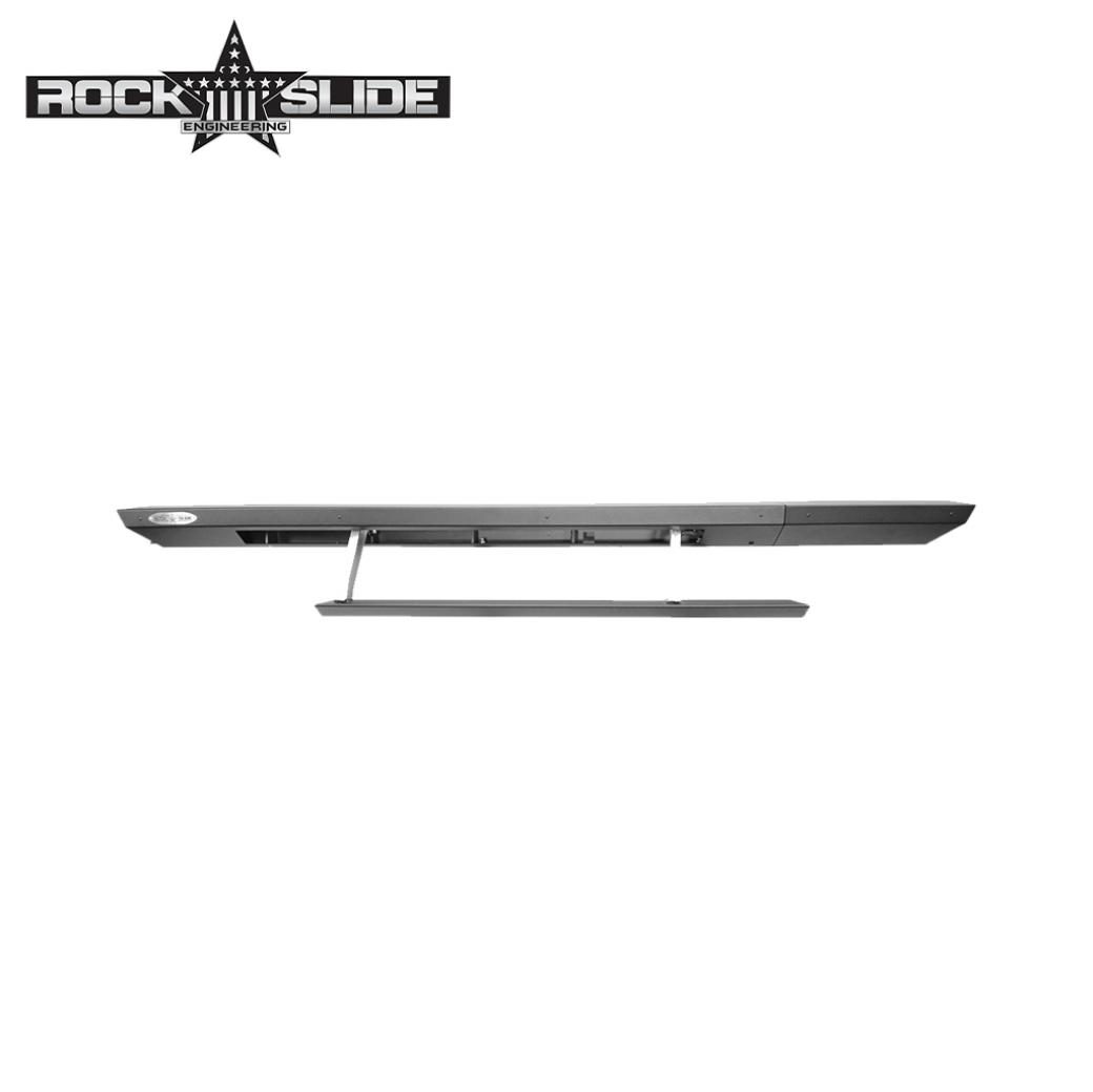 【ROCK SLIDE ENGINEERING(ロックスライドエンジニアリング)正規輸入品】サイドステップ/電動ステップ 一台分Jeep GLADIATOR ジープ グラディエーター JT 4ドア用2020年～2023年｜DOLONCO（ドロンコ）
