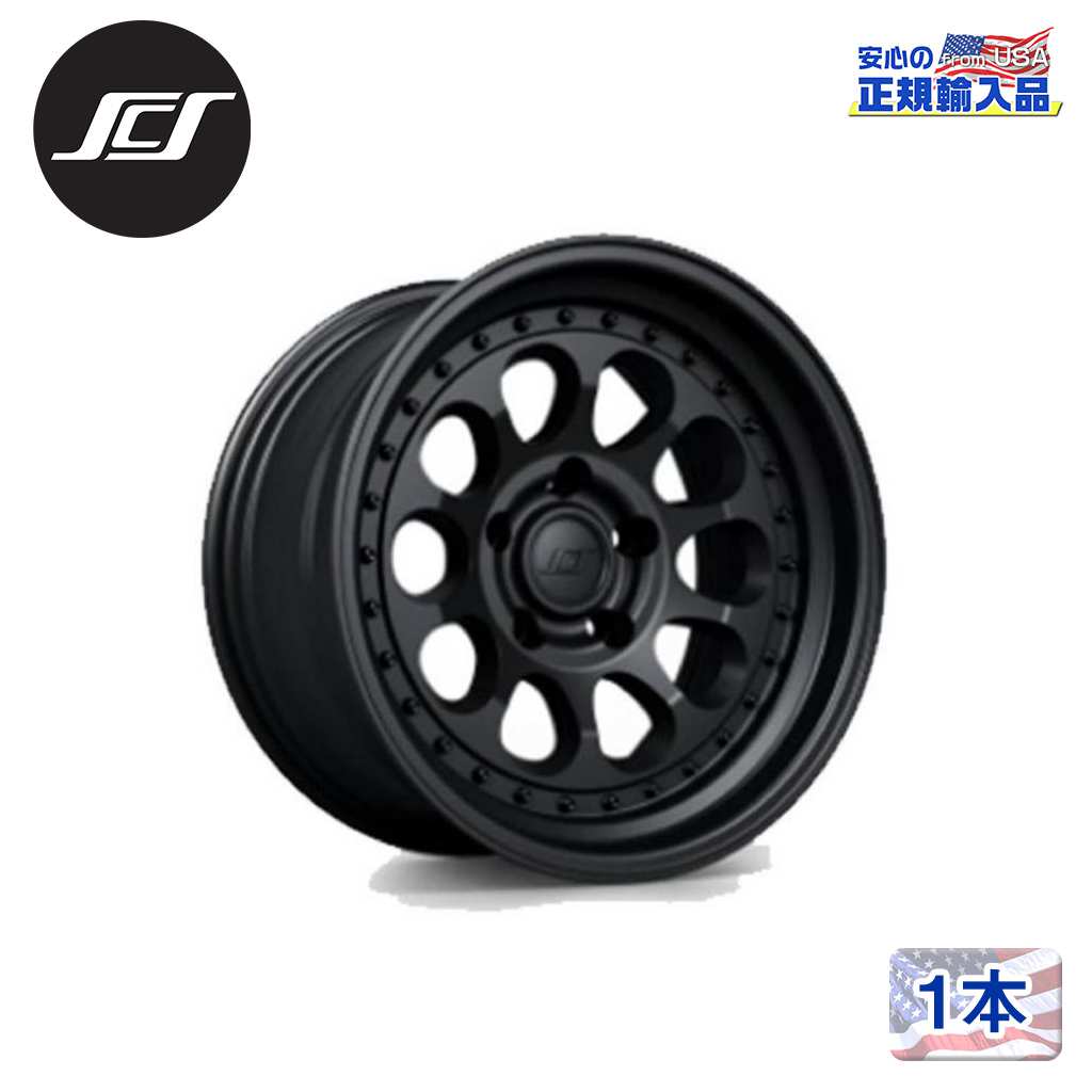 【SCS(ステルスカスタムシリーズ)正規品】 17インチアルミホイール 1本 RS10 17×8.5J 5H127 -10 CB71.5 汎用