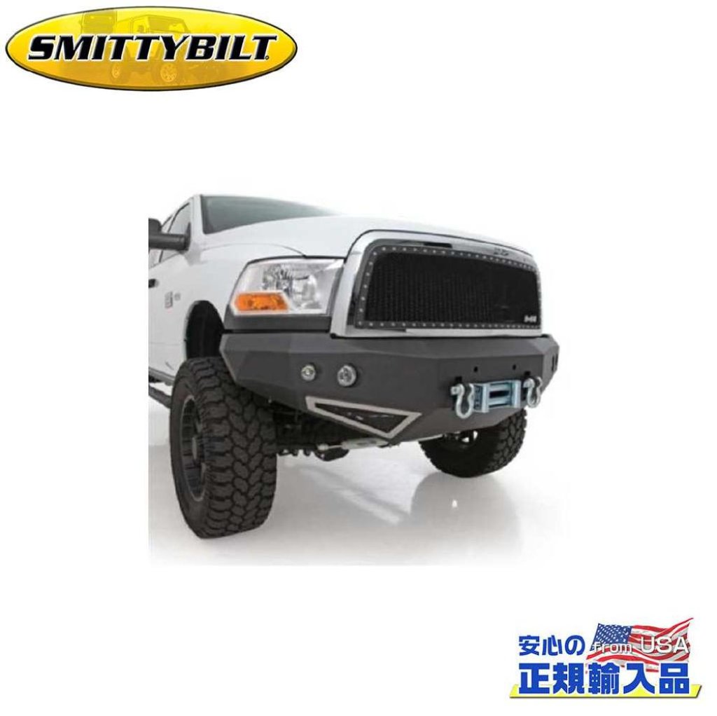 Smittybilt スミッティビルト 正規輸入代理店 M1 トラック フロントウインチバンパー ソリッドdリングマウント付きダッジ ラム Ram 2500 3500 06年 09年 Bouncesociety Com