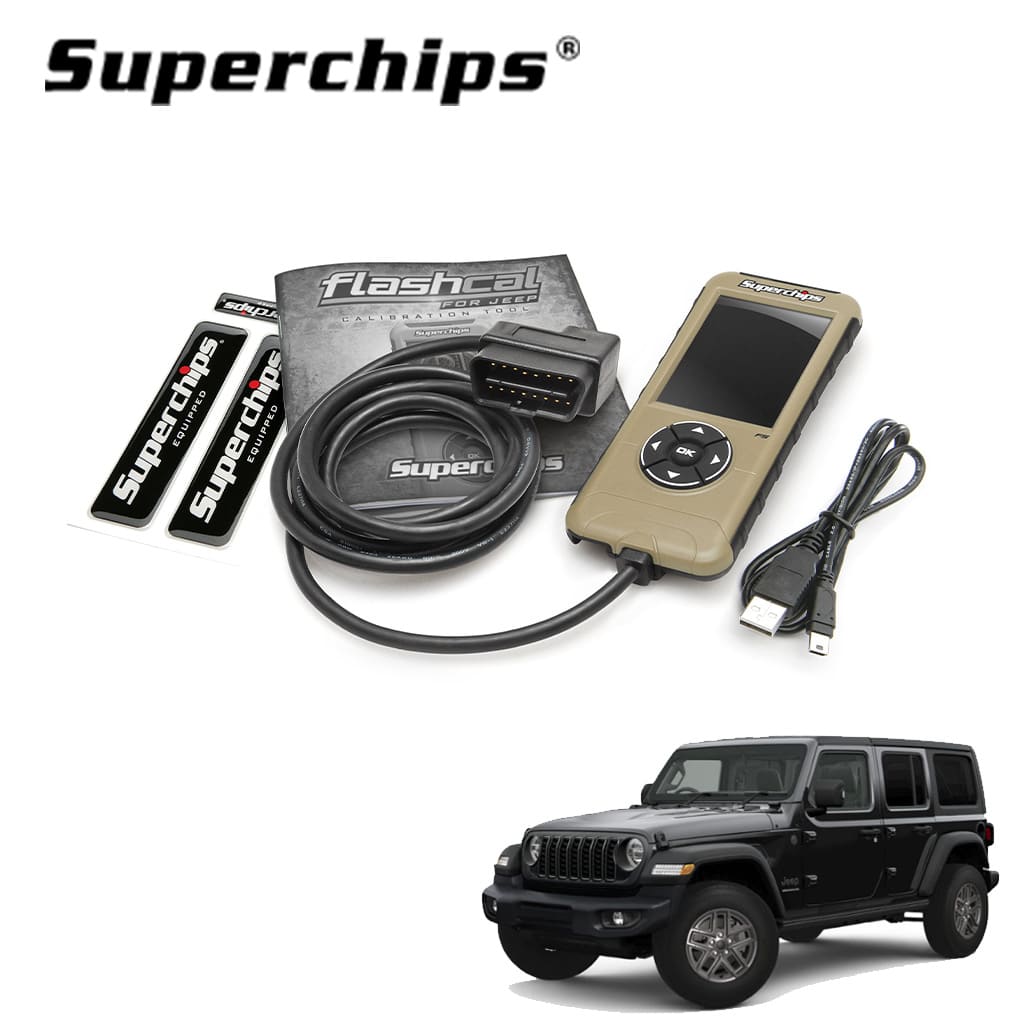【Superchips 正規品】 フラッシュカル F5プログラマー JEEP JLラングラー 全車 2018年11月(平成30)～