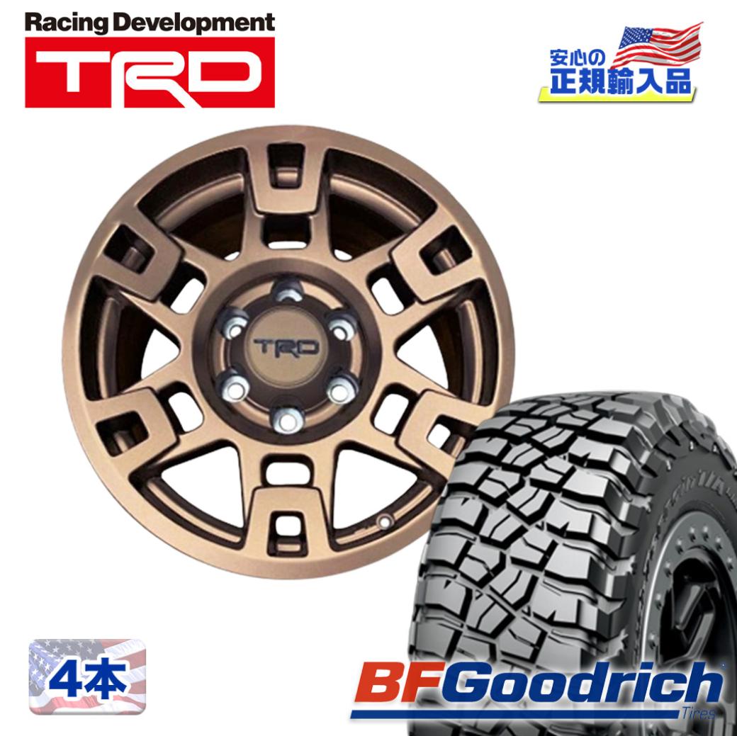 TRDホイール17インチ BFGoodrich T/A タイヤ4本セット トヨタ [TRD・BFグッドリッチ 正規品]17インチ タイヤ ホイール