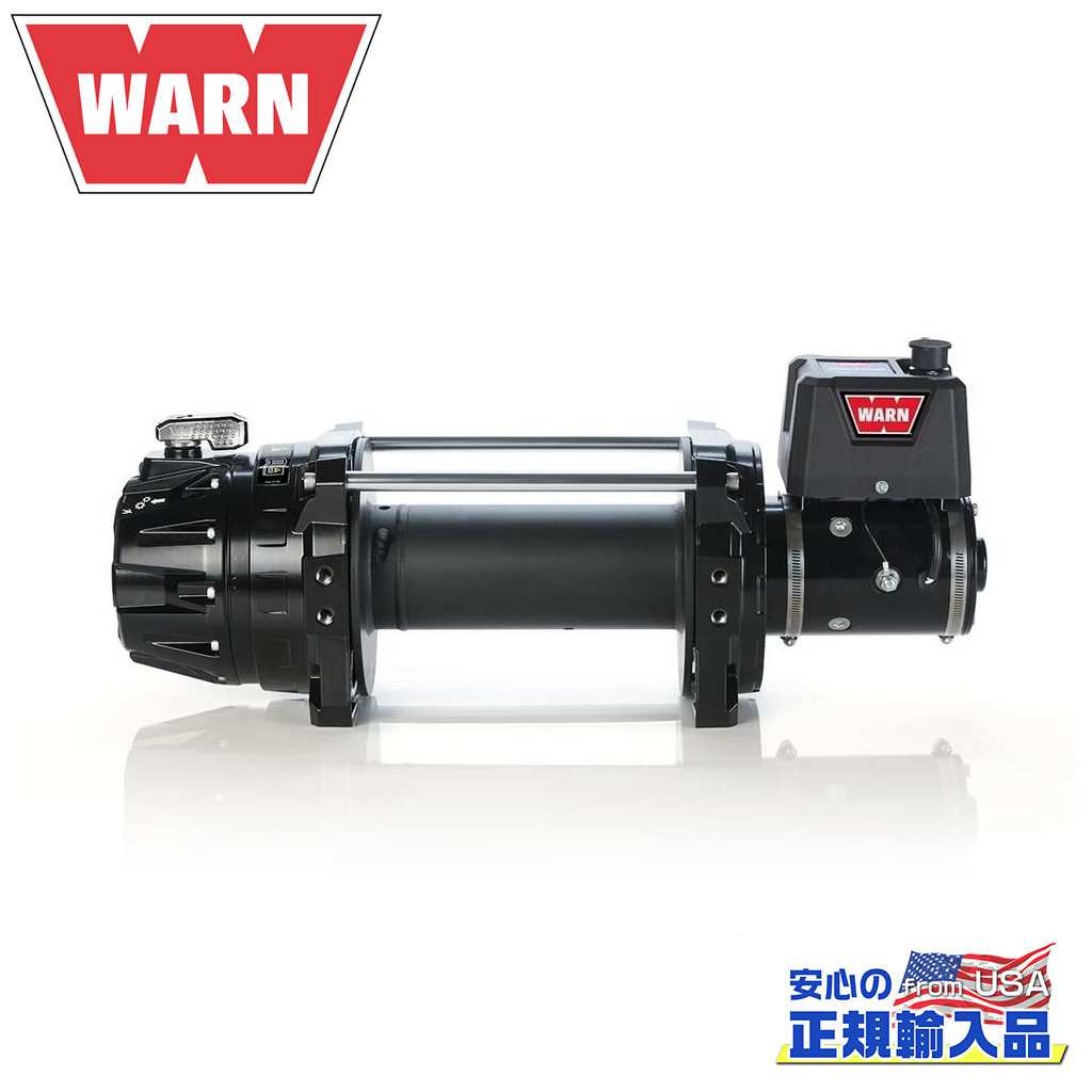 【WARN(ウォーン)USA正規品】G2シリーズ 15DC 電動ウインチ 10インチワイヤードラムロープなし 最大牽引力:約6,800kg 汎用|DOLONCO(ドロンコ)