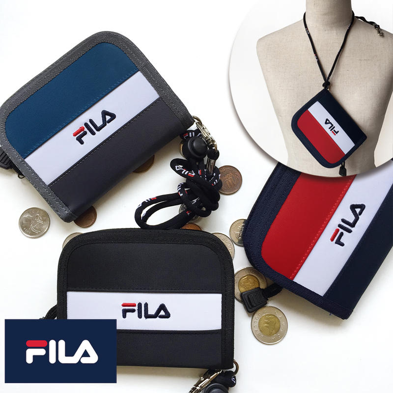 楽天市場 送料無料 Fila フィラ Fl122 2つ折り財布 ラウンドファスナーウォレット 折財布 子供財布 キッズウォレット ボーダーシリーズ Border Series フィラ 財布 ブラック ネイビー グレー バッグ ラゲージ 傘の店domani