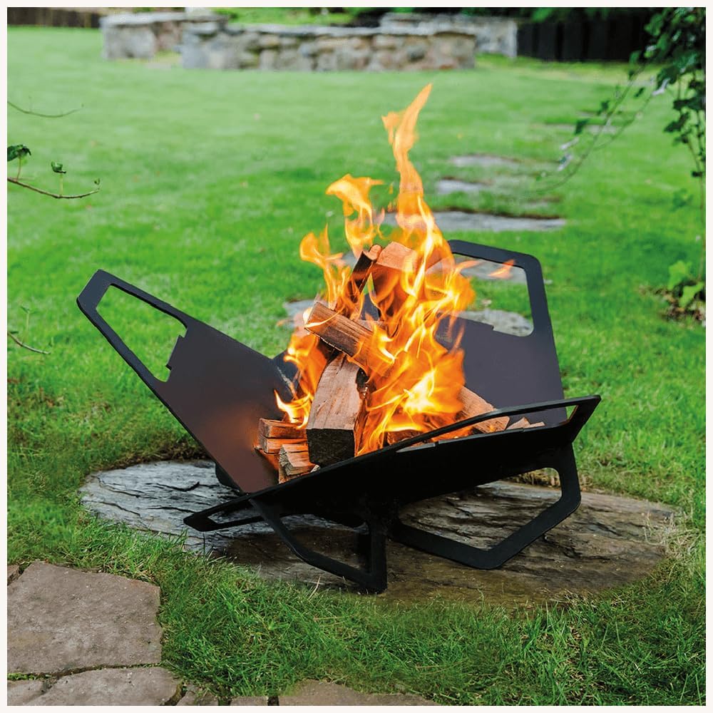 焚火台 キャンプ BBQ アイアン 大サイズ 楽天市場】GENERIC OUTDOOR トライアングルファイヤースタンド