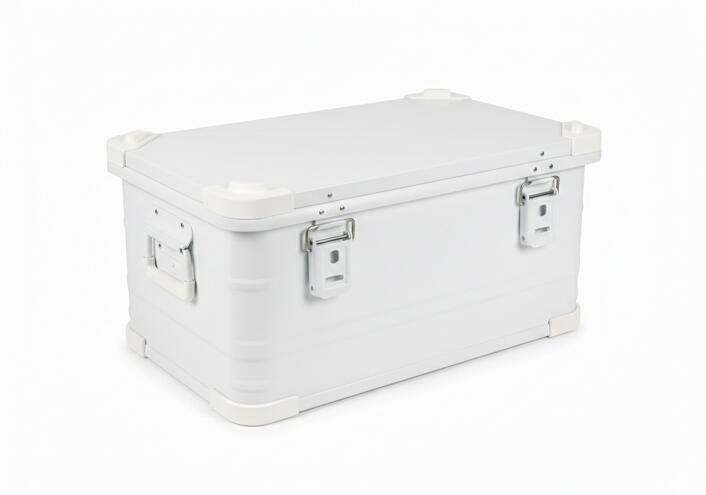 GENERIC OUTDOOR NEW 新色マットホワイト アルミコンテナボックス 30l 50lスタキングアルミコンテナ アウトドア収納ボックス 収納ケース 収納BOX matte white 道具入れ 軽量 コンテナ アウトドア インテリアボックス 車載整頓箱 送料無料