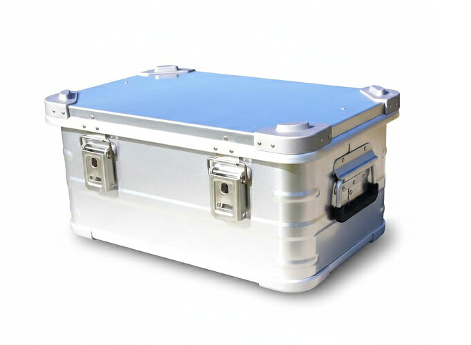 GENERIC OUTDOOR スタッキング アルミコンテナボックス ２９Ｌ ガレージ収納箱 コンテナボックス キャンプギア収納箱 トランクボックス aluminum box アウトドアコンテナボックス スタッキングボックス アウトドアギアボックス 道具箱 工具箱 送料無料
