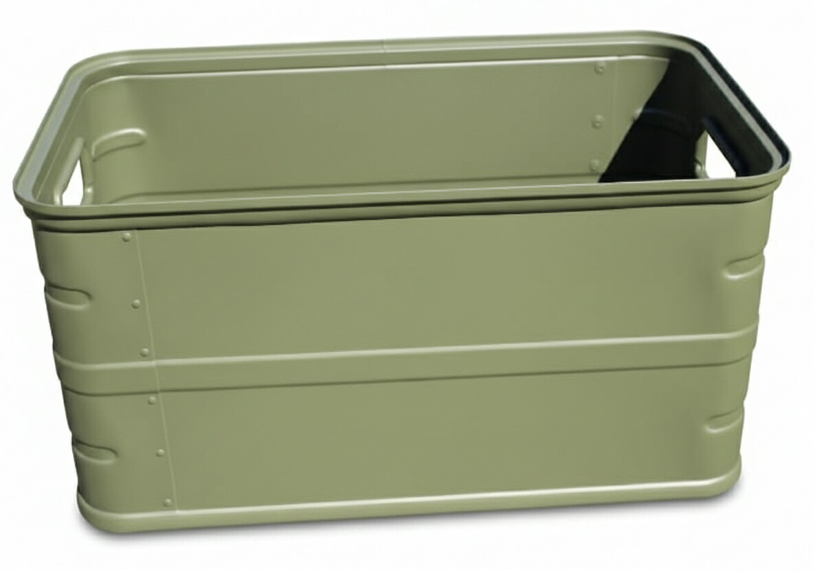 GENERIC OUTDOOR スタッキング 軽銀ボックス席with35地べた色合い 車宿り収納箱 アルミバスケットボックス キャンプギア収納箱 ブートボックス席 aluminum box アウトドアコンテナボックス スタッキングボックス アウトドアギアボックス 車内納める 御先棒箱 貨物輸送無料