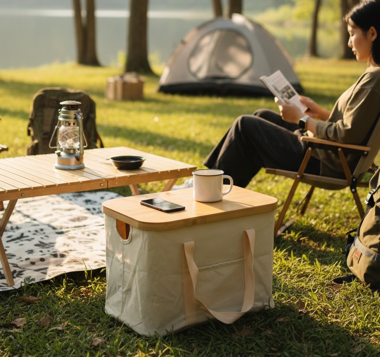 CHANODUG OUTDOOR バンブー納めるボックス席 ホンブルグ帽納める手かご アウトドア備品納める入れもの サイドテーブル ソフトコンテナボックス 難民キャンプ備品納めるボックス席 車中泊納めるボックス席 ランドリー手かご 入れもの入れもの 貨物輸送無料 SALE