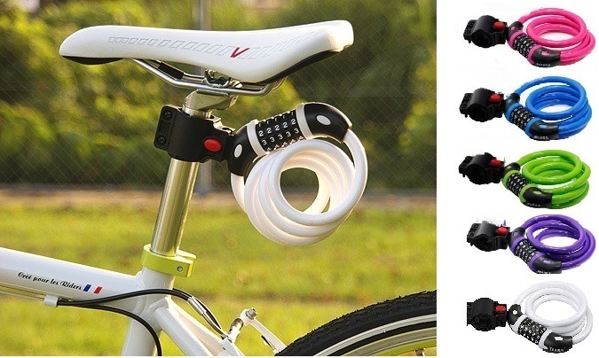 OUTDOOR 折りたたみ自転車 ロゴ入りワイヤー錠+サドルカバー付き 楽天市場】＼ワンダフルデー！全品P10倍／ ワイヤー錠 LEDライト