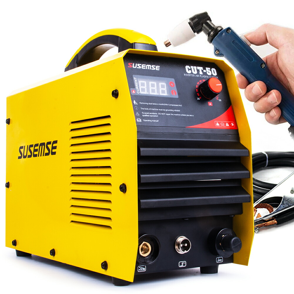【楽天市場】SUSEMSE CUT50 プラズマ切断機 100V/200Vデュアル電圧エアインバータプラズマ切断機 クリーン切断 家庭用産業用 50A：同森機械楽天市場店