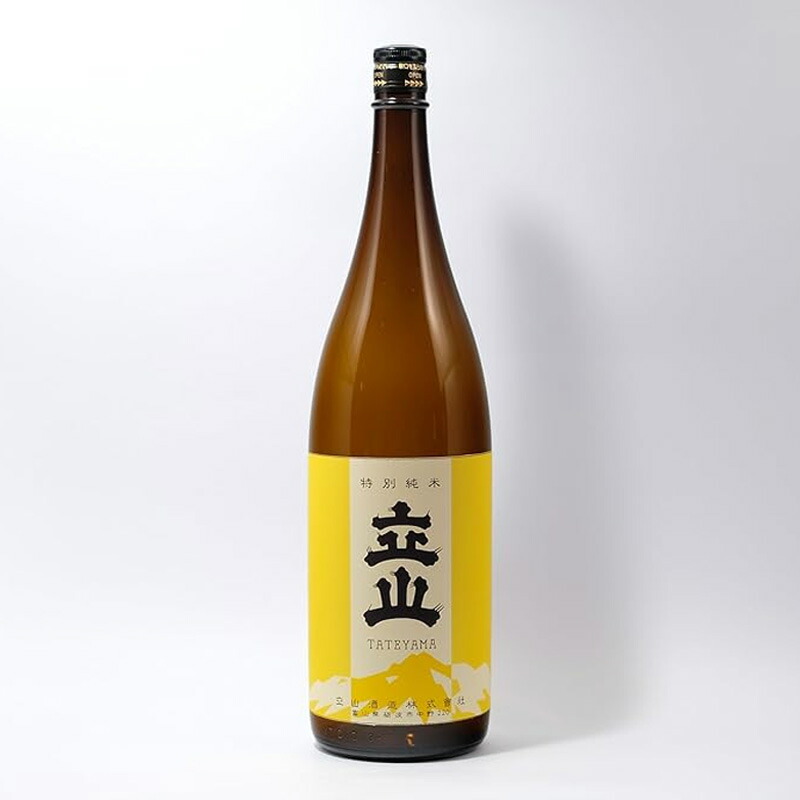 楽天市場】【2/10限定 全品P3倍】日本酒 辛口 立山 特別本醸造 1.8L 15