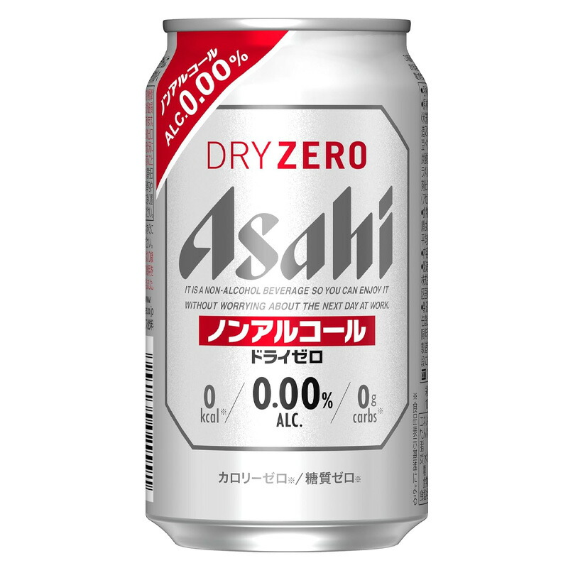 楽天市場】アサヒ ドライゼロ 350ml缶 1ケース〈24入〉 ノン