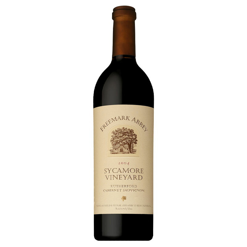 シカモア ヴィンヤード カベルネ ソーヴィニヨン フリーマーク アビー 750ml×1本【アメリカ カリフォルニア ナパ 赤ワイン フルボディ 贈答用 /F】人気急上昇 在庫僅か 秋冬に楽しみたい10年以上熟成のワイン