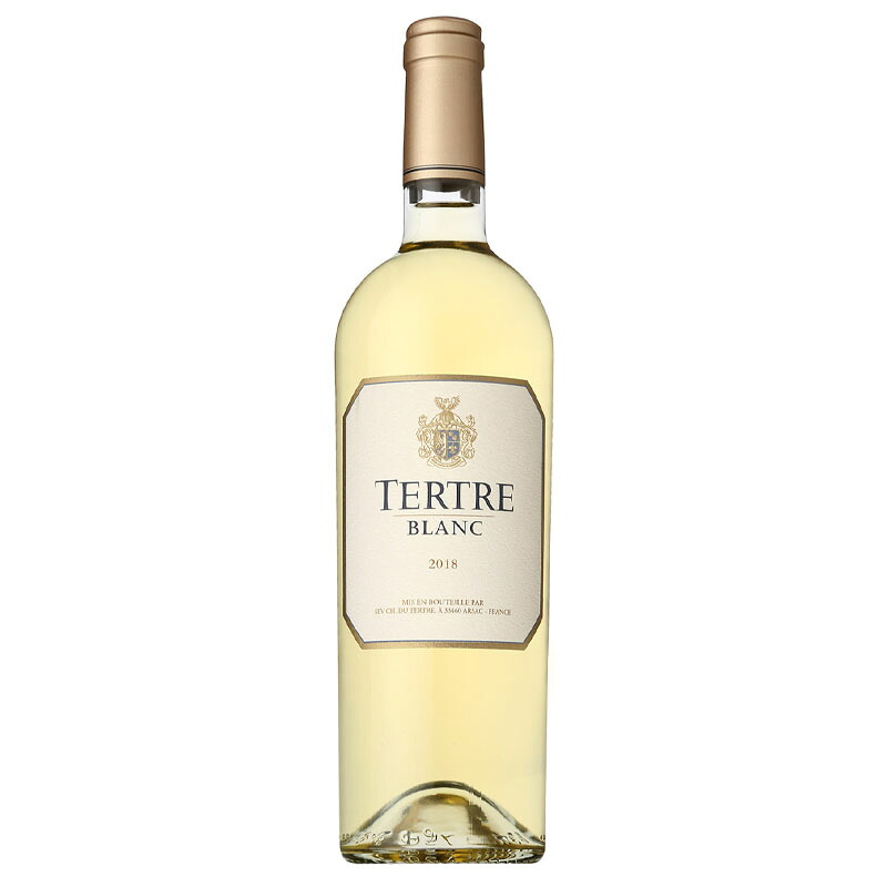 シャトー デュ テルトル ブラン 2018年 750ml【フランス 白ワイン 辛口 /F】飲み頃バックヴィンテージの希少白ワイン