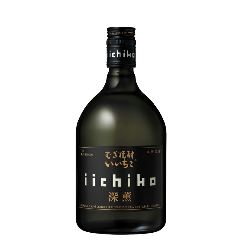 いいちこ 深薫 麦 25度 720ml×12本セット 【大分県産 本格麦焼酎 瓶入り セット 家飲み 業務用 贈り物 ギフト にも最適】 ［送料無料］