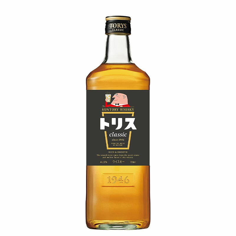 サントリー - 白州　戸河内ウイスキー　ニッカフロンティア　トリスフルーティアロマ トリス クラシック フルーティアロマ 37度 700ml フルーティー