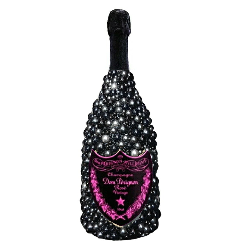 ドン ペリニヨン ルミナス ロゼ 750ml パール風デコレーションボトル 【フランス シャンパン 限定デザイン ギフト・パーティー向け DOM PERIGNON ポコ】［送料無料］