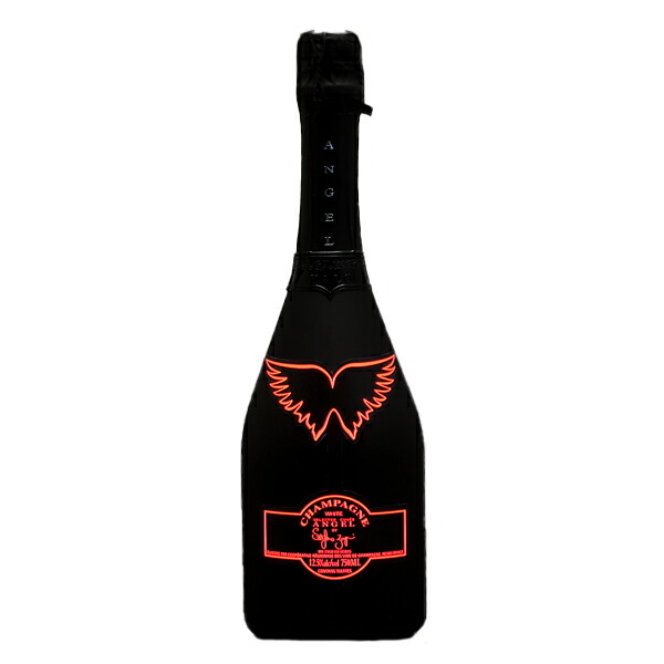エンジェル シャンパーニュ NV ブリュット ハロ レッド 750mlANGEL CHAMPAGNE NV BRUT HALO RED［フランス シャンパーニュ 高級 スパークリングワイン ギフト ボトルデザイン］｜DON online shop 店
