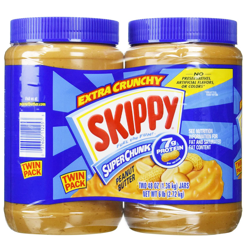【楽天市場】スキッピー ピーナッツバターチャンク 1.36kg x 2個[ アメリカ コストコ 人気 大容量 香料 着色料不使用 プラント