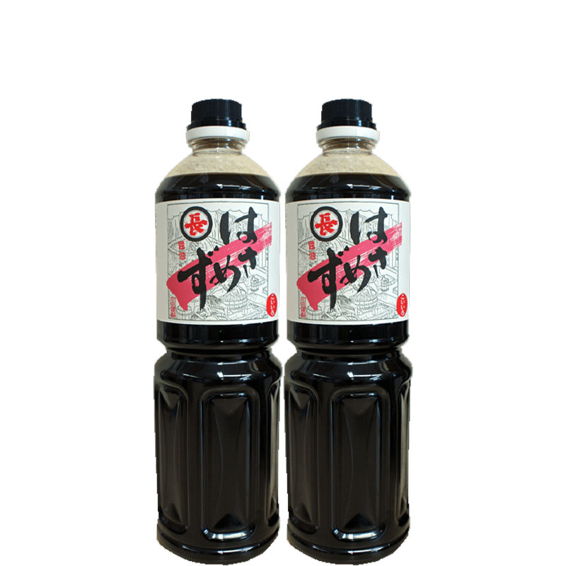 楽天市場】福岡醤油店 はさめず こいいろ1.8L（ペット）×3本