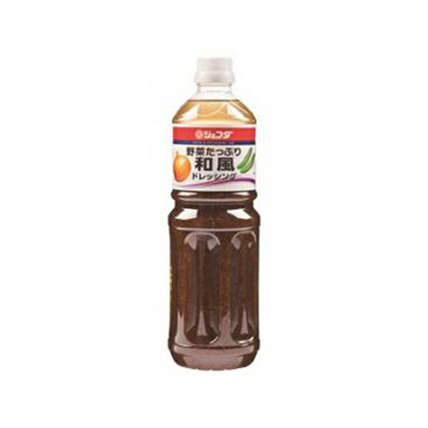 ジェフダ 野菜たっぷり和風ドレッシング 1L×6本 <br>JFDA 業務用【送料無料】