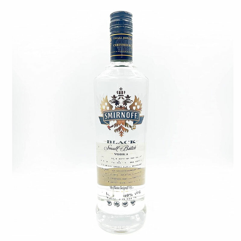 楽天市場】スミノフ ブラック 700ml 40度 スモールバッチウォッカ