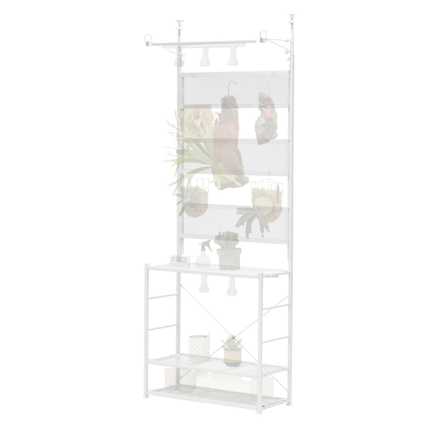 BIBILAB ビザールプランツラック LPR-800-WH メタル ホワイト