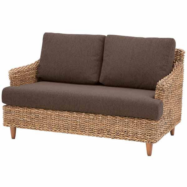 高評価 アジアンリゾート風のソファ ２人掛 お洒落 肘掛 おしゃれ いす オシャレ おしゃれ リビング 家具 2人用 インテリア おしゃれ カウチソファ 2p エスニック アジアン家具 リゾート バリ バリ風 送料無料 2人掛 ソファ アーム付 椅子 いす チェア チェアー